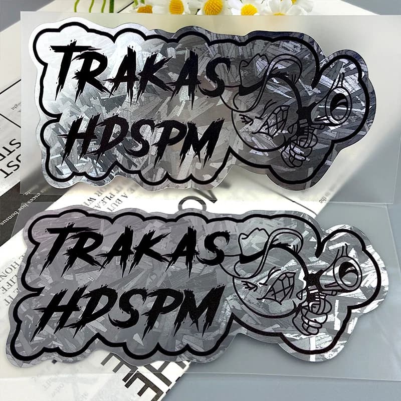 Can Be Attached To Motorcycle Fuel Tank, Fairing, Side Panels, Helmet Box Motorcycle Decorative Sticker, Waterproof and Durable