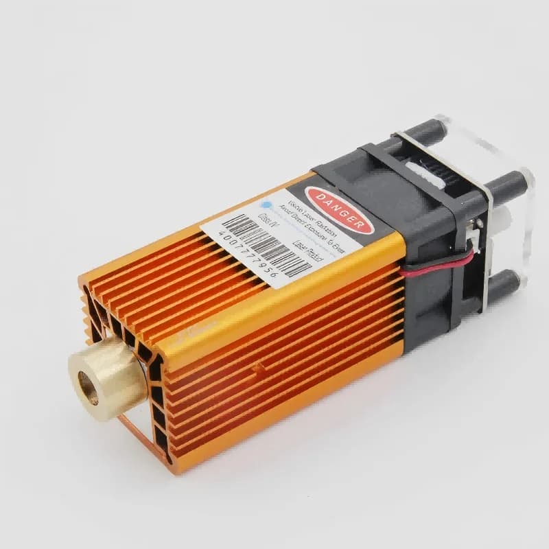 Modulo Laser a Diodi Blu ad Alta Potenza 450nm 8.5W 10W per ATV e UTV con Driver e Raffreddamento per Macchine per Incisione, Intaglio e Taglio Laser