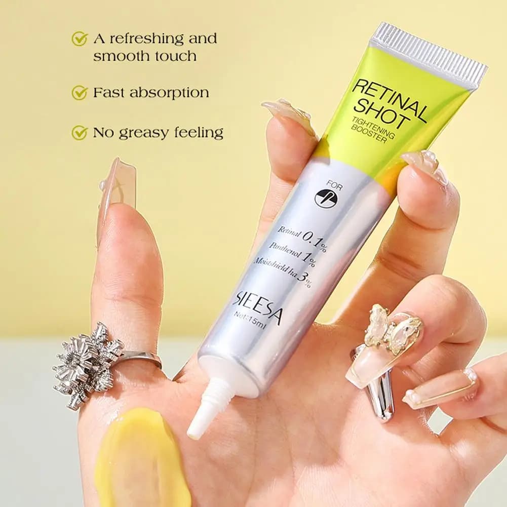 Raxing eye cream for Korean retinol, moisturizing, firming, narrowing of pores, reduces wrinkles and thin lines, skin care