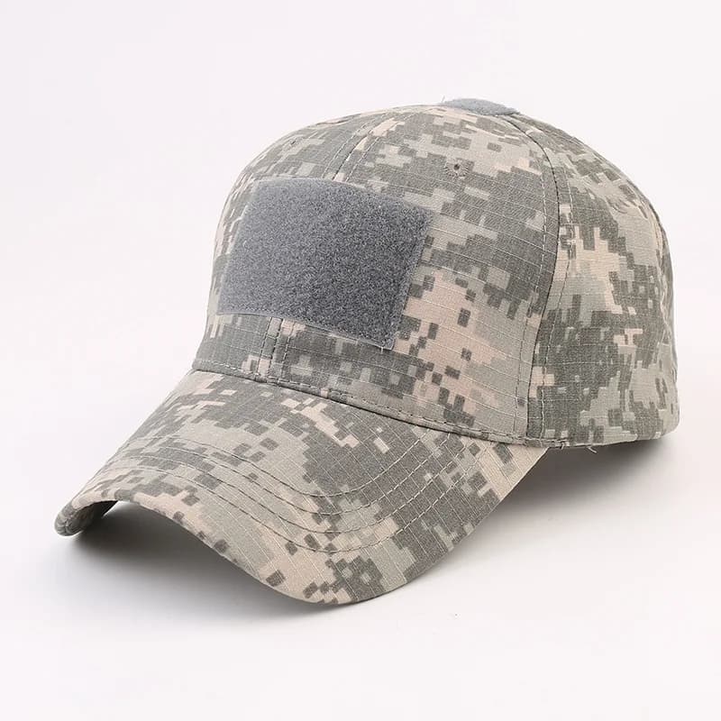 1pc Unisex Outdoor Baseball Hat, Adjustable Velcro Sports Peaked Cap For Multiple Outdoor Occasions