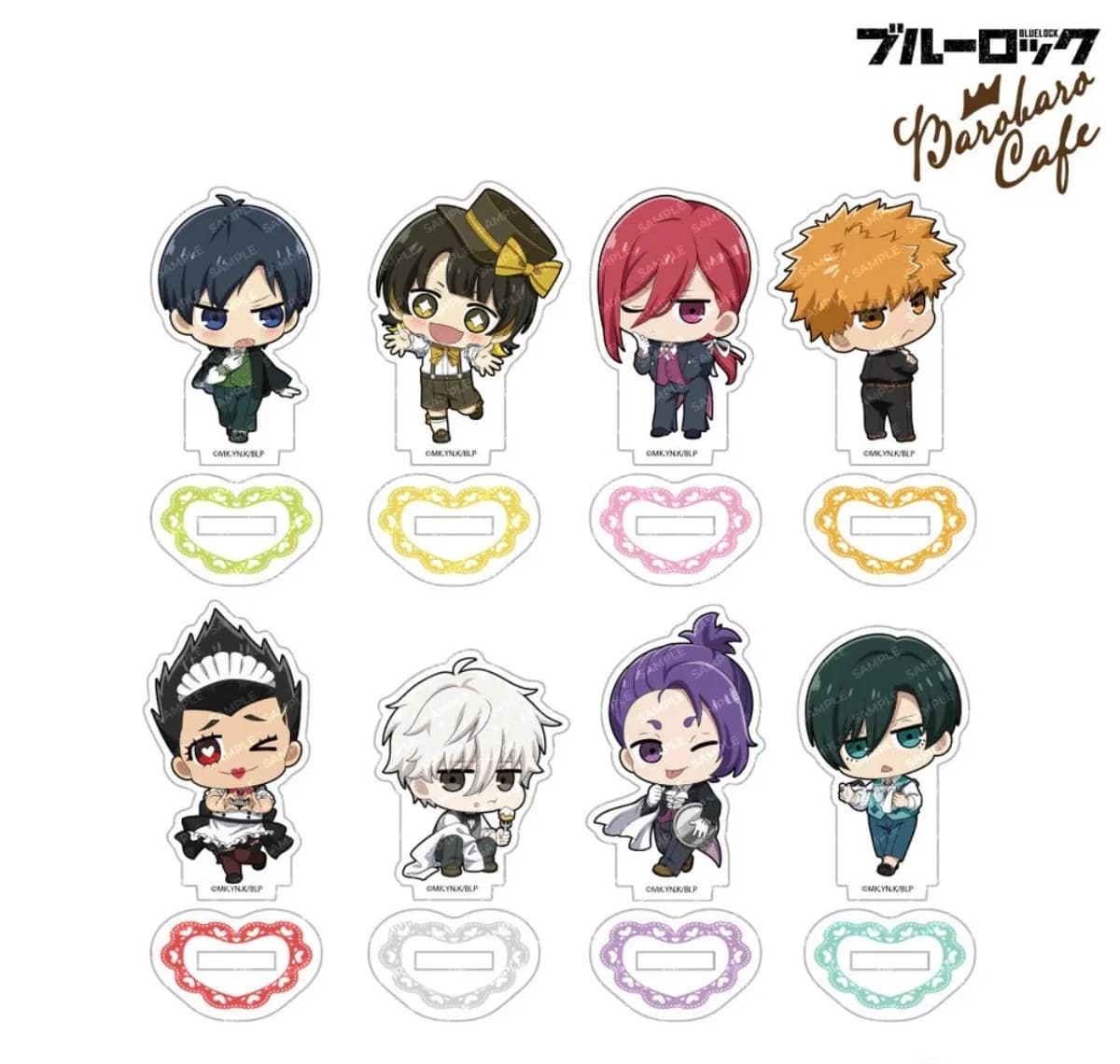6CM Blue Lock Hyoma Chigiri Anime keychain Acrylic Stand Figure Decor Desktop Display Collection Gift For Anime Supporters