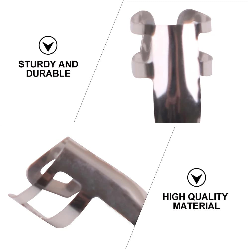 Set Professionale di Plettri per Pollice Regolabili per Chitarra, in Metallo Resistente, Ottimi per Dita e Unghie