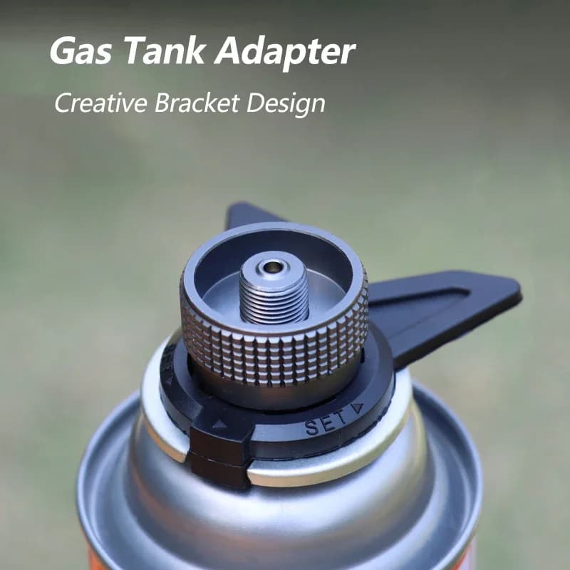 Adapter for camping stove, gas cooker converter for tourism, gas cylinder connector, gas tank adaptor, gas heater accessory