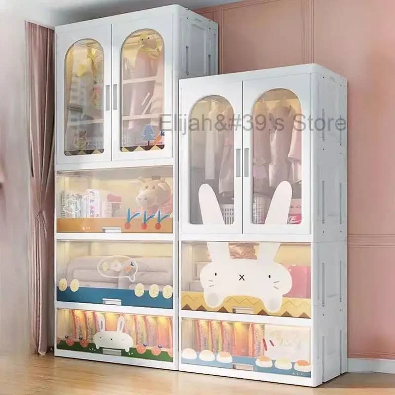 Grucce per bambini Armadi per bambini Armadi aperti Armadietto Cube Storage Armadi per bambini Vestiti Penderie Enfant Mobili MR50CW