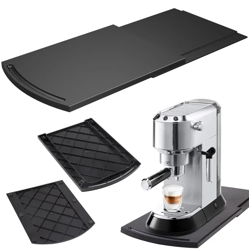 Versatile Movable With Wheels Air Fryer Retractable Blender Kitchen Accessories Sliding Mat Sliding Tray Storage Mat