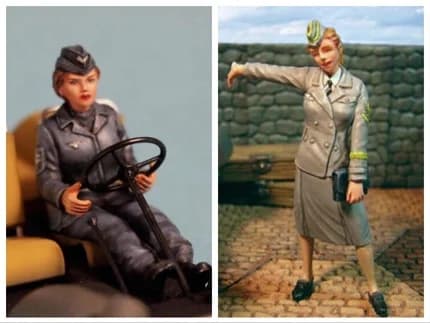 1/35 giocattoli in resina figura modello Kit giocattoli soldato femminile figurina giocattolo fai da te non assemblata e non verniciata spedizione gratuita