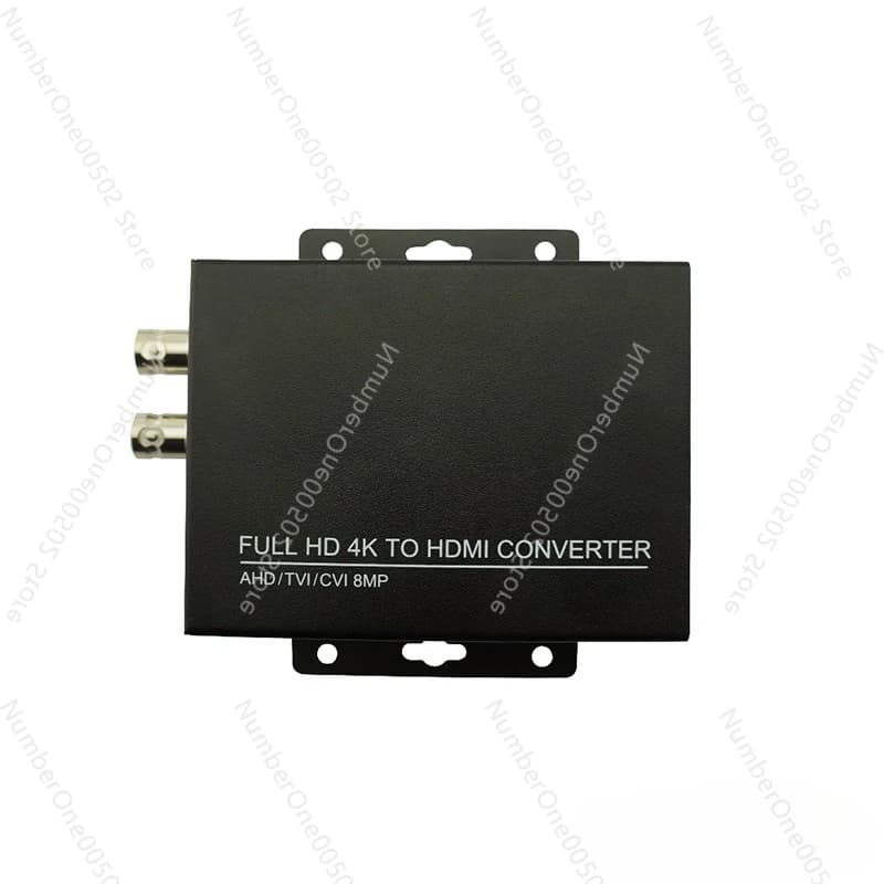 Convertitore coassiale HD TVI CVI AHD a HDMI Convertitore di segnale video 4K per telecamera di sicurezza DVR ​