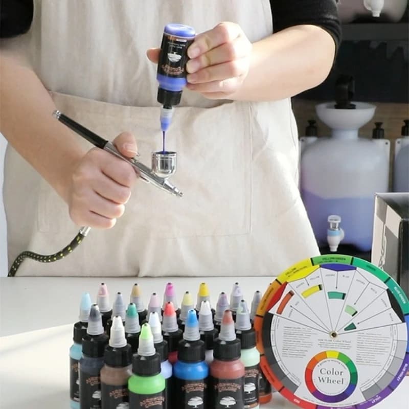 32 Color 30ml Spray Paint Water-based Model Paint Figurine DIY Color Modification Spray Pigment Without Dilution Acrylic Paints
