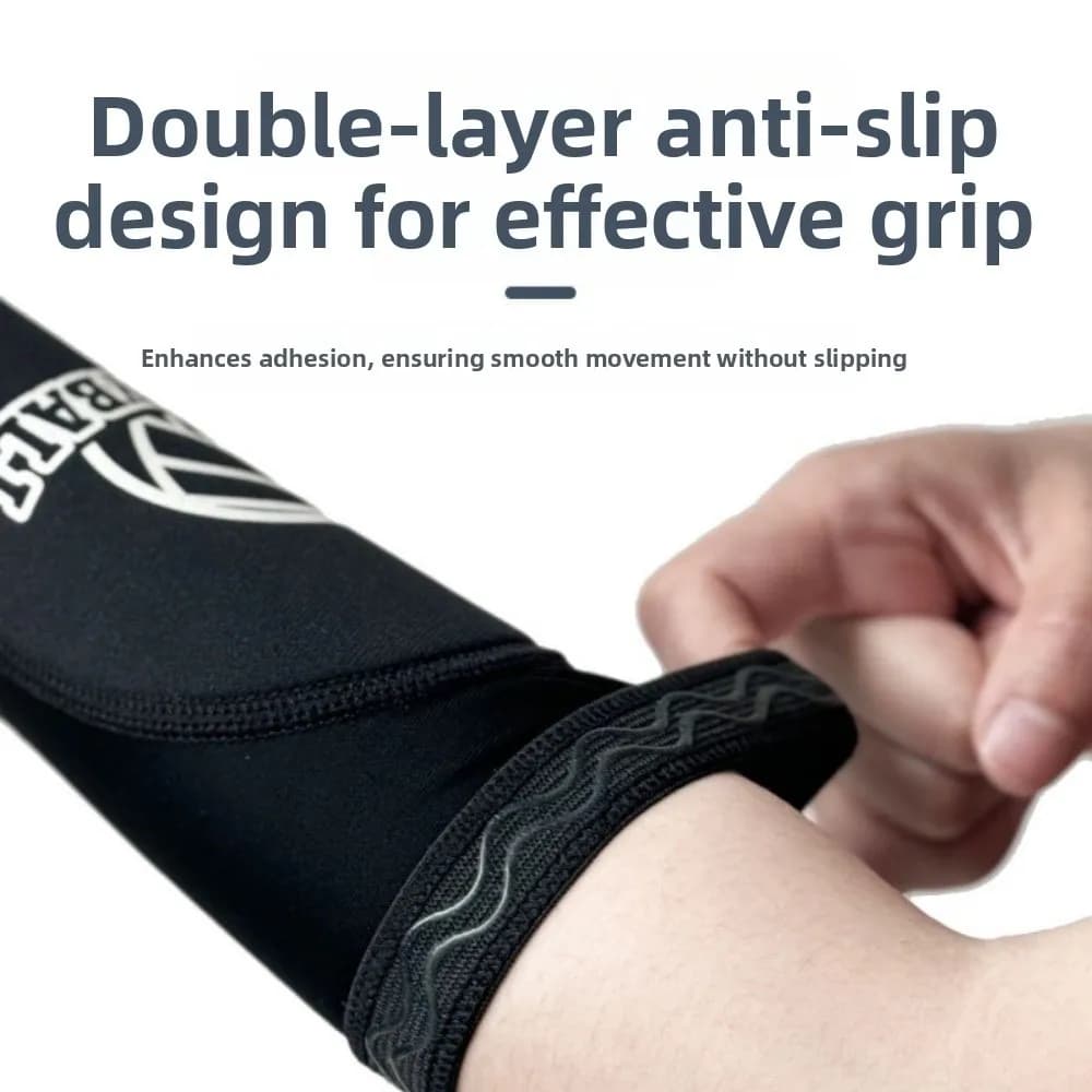 1 pair of breathable volleyball sleeves, compression protection, sports arm protection, elastic for the forearm absorbing sweat
