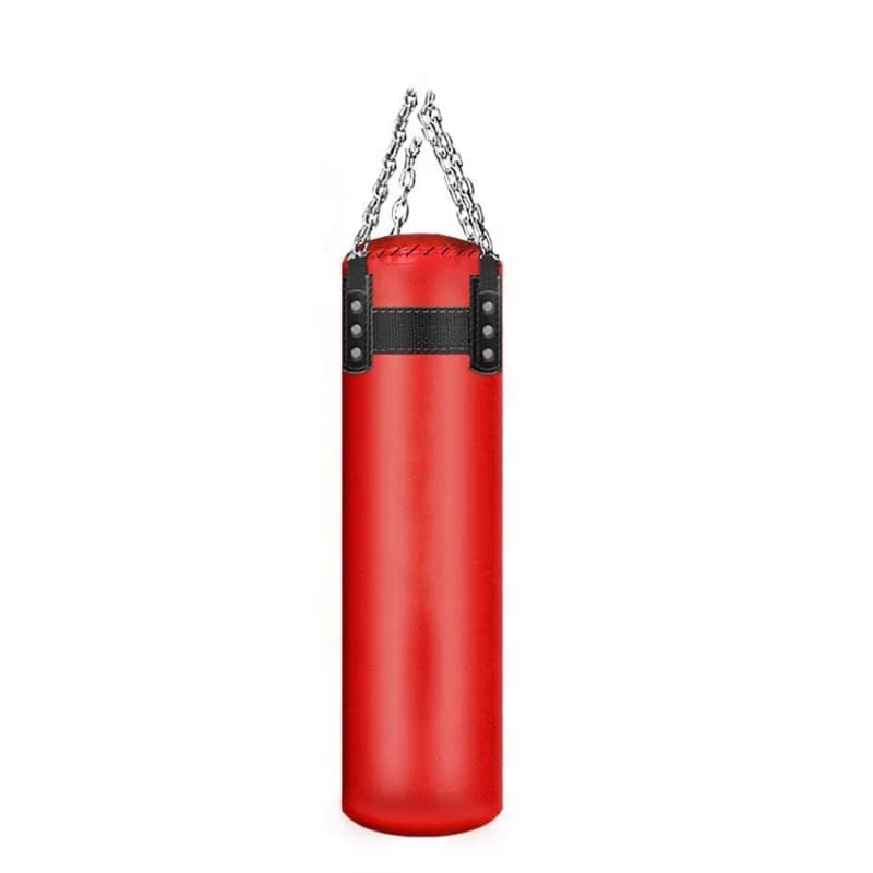 Sacco da Boxe con Supporto per Adulti e Adolescenti, Realizzato in Materiale PU e Riempito di Sabbia