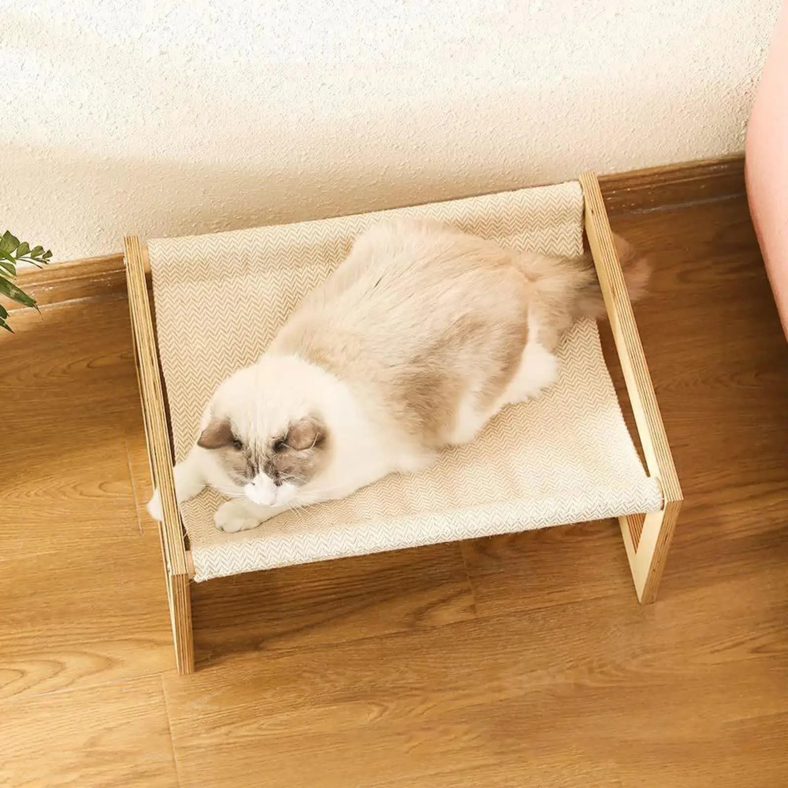 Cat Hammock Bed Pet Chair Comfortable Small Dogs Bed Kitten Rest Bed Cat Couch (10inch Height) for Rabbit Bunny Cats Dog Kitten