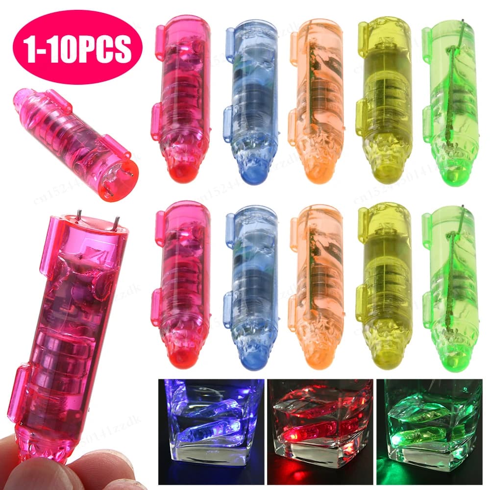 1-5PCS LED che attira la luce dei pesci forma allungata esca da pesca luce pesca subacquea calamari esche da pesca esche luminose strumenti