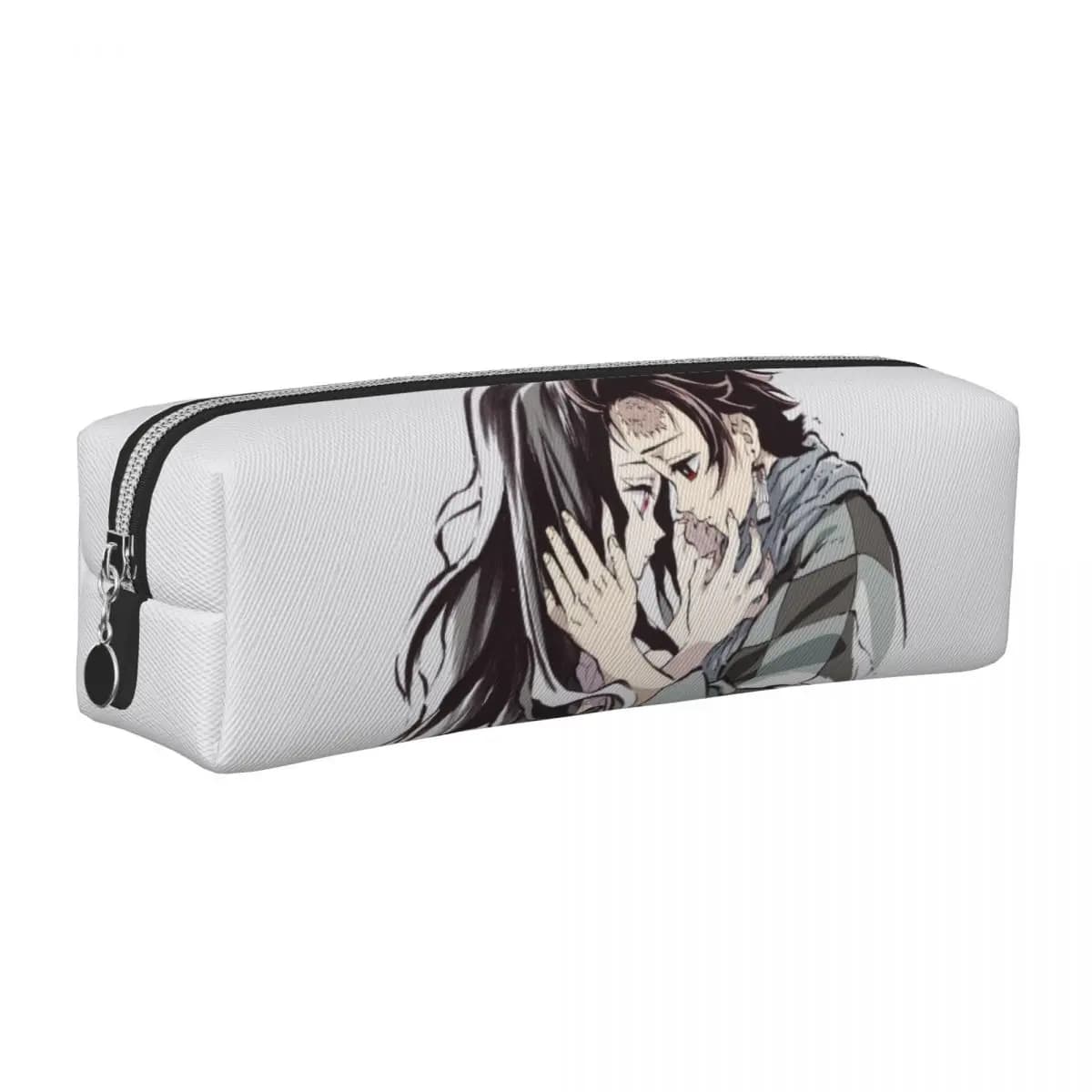Astucci per matite Anime Demon Slayer Astucci per matite Tanjirou e Nezuko Penna per borsa per studenti Studenti Regali scolastici Cancelleria
