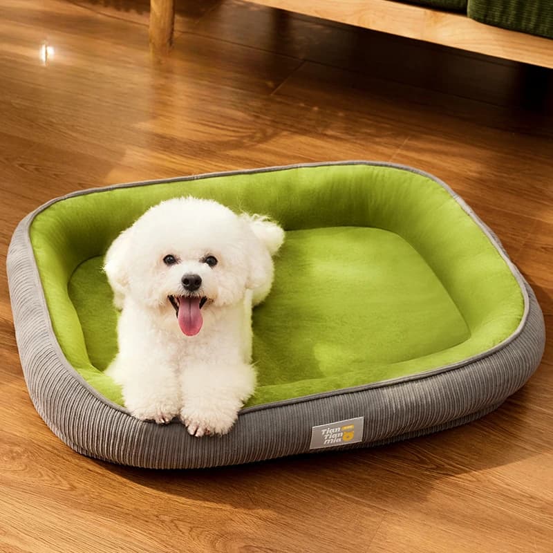 Cuccia per animali domestici Quattro stagioni universale rimovibile e lavabile per cani di taglia media piccola invernale caldo tappetino per cani nido per gatti