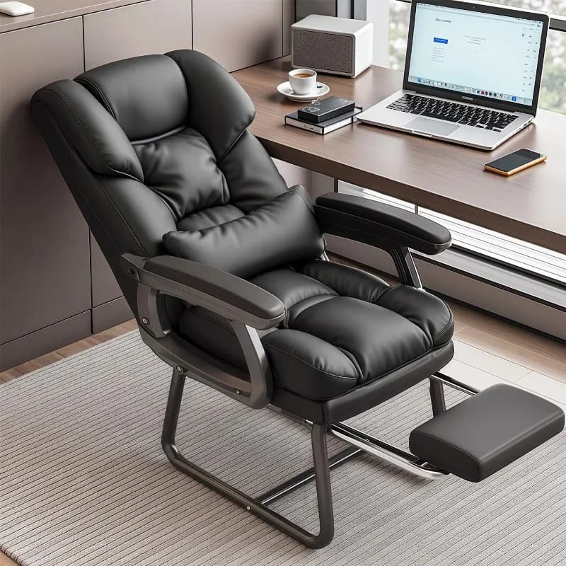 Poltrona Ergonomica da Ufficio, Sedia di Lusso per Casa e Ufficio, Poltrona da Gaming e Relax, Cadeira Ergonomica, Arredamento