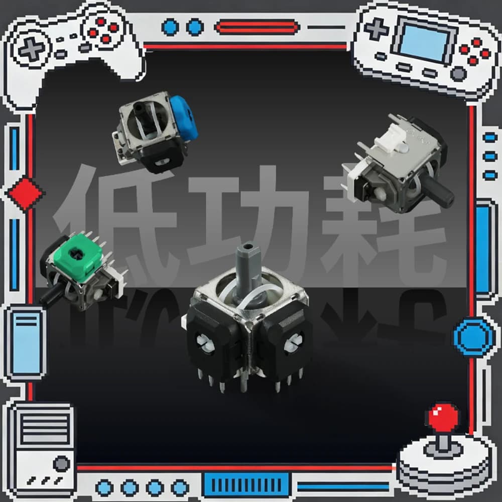Joystick Anti-Drift TMR GuliKit per PS4, Xbox Series, Gamepad per Switch Pro, Controller PS5/PS5 Edge, Accessori di Ricambio per Giochi