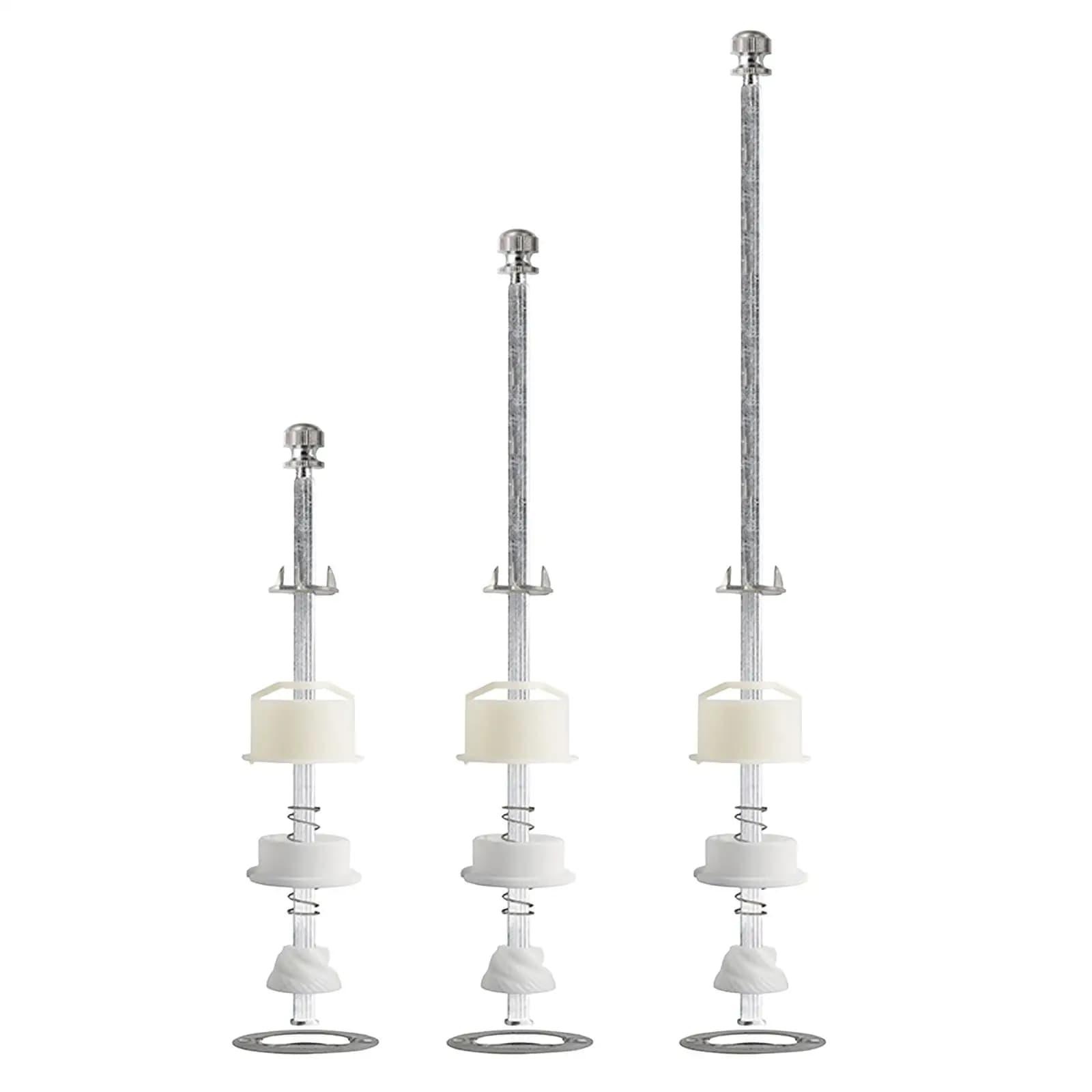 Nucleo in alluminio con palo Parti per mulino al pepe Strumenti per spezie Portatile fai-da-te con palo Parti manuali per pepe per accessori per utensili domestici