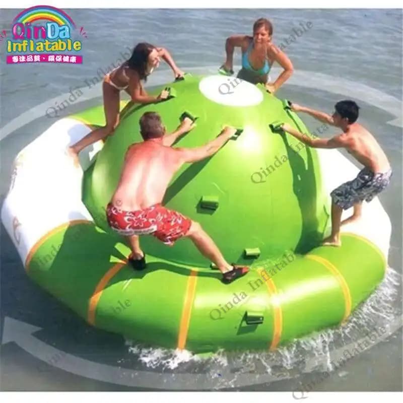 Piscina galleggiante Fidget Spinner Giocattoli bersaglio Giroscopio Crazy Spinner Toy, Spinner galleggiante gonfiabile / Gonfiabile Saturno Rocker Ing