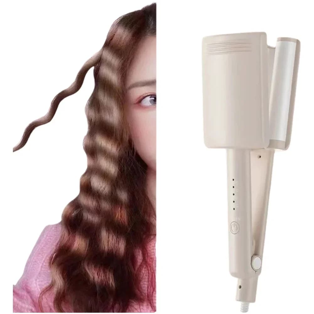 Quick Heating Professional curler for Waves in Spiral and Corrugations, Female hair curlers for Styling