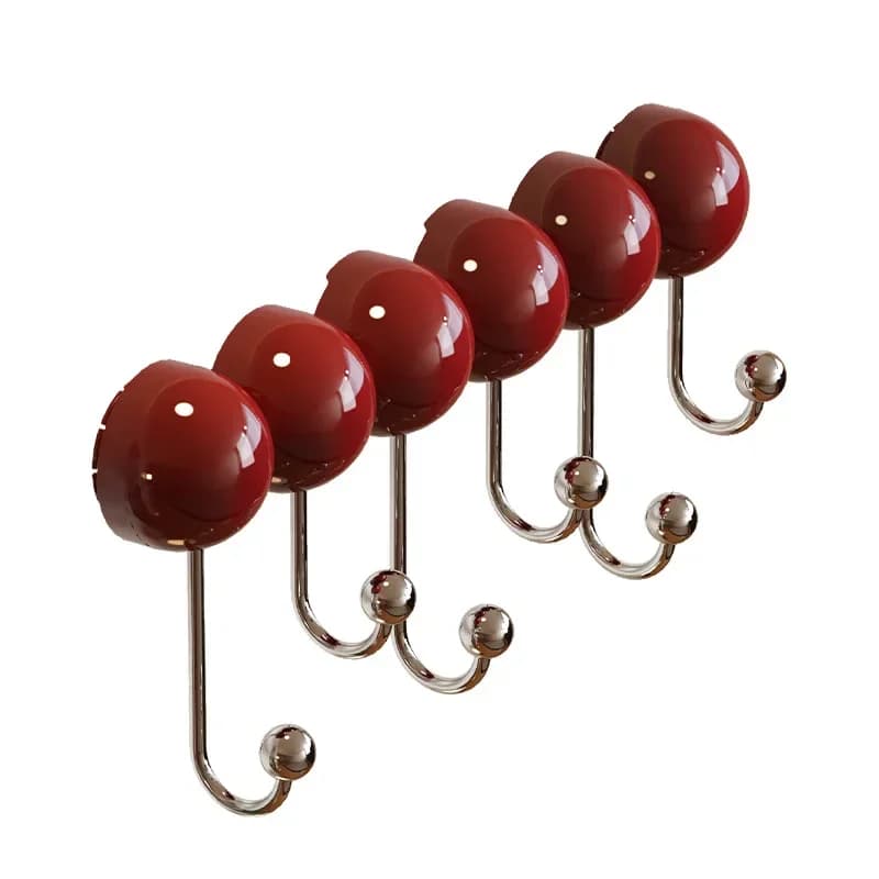 Gancio a ventosa per uso domestico, senza perforazione, portaoggetti per cappelli, portaoggetti medio antico, gancio a fila forte, appendiabiti