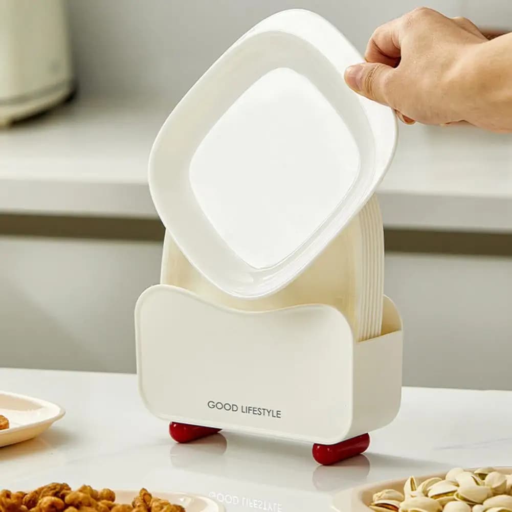 Piattini per snack, piatto creativo moderno per dolci e frutta secca, cestino per rifiuti da tavola per casa, cucina e feste