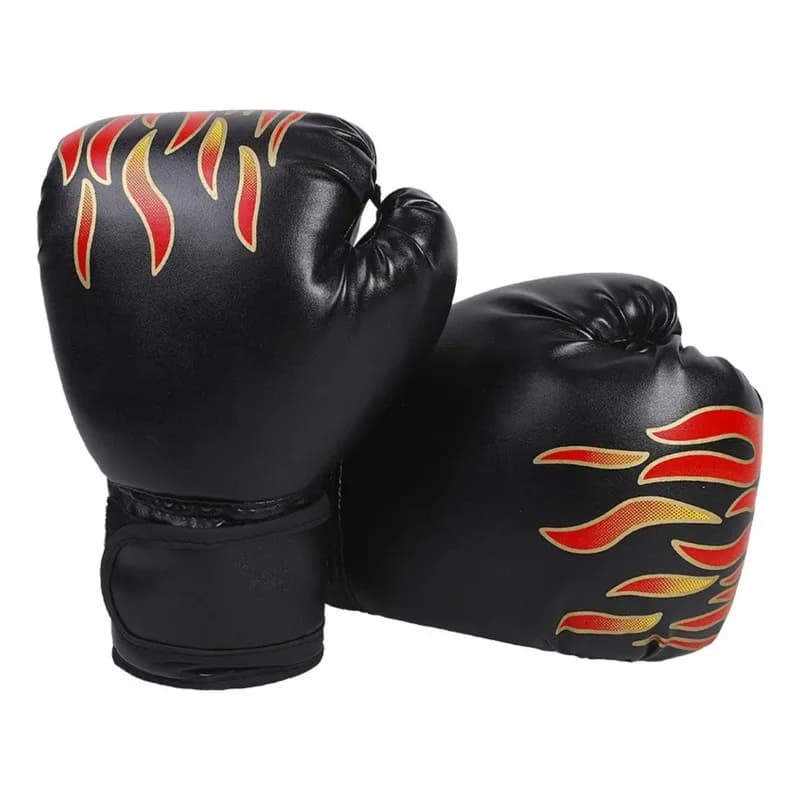 Children's and boys' boxing gloves PU leather breathable, kickboxing training gloves, protective equipment, gym sports gloves, 1 pair