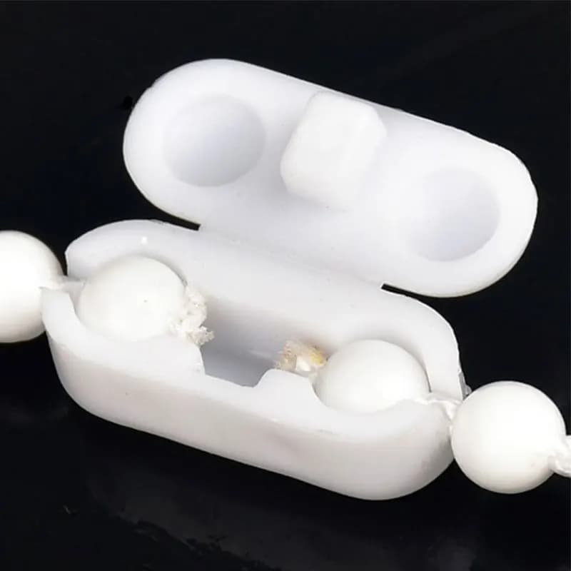10 pieces/batch of curtain chain connectors, plastic roller blind pull rope connectors