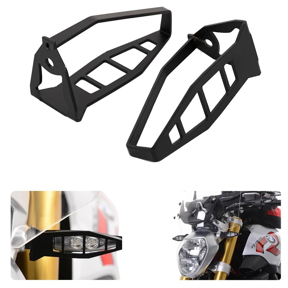 Moto Anteriore Lato Indicatori di direzione Protezione Indicatore Luce Della Copertura Della Protezione Per la misura BMW F800 GS R1200GS ADV BMW S1000RR