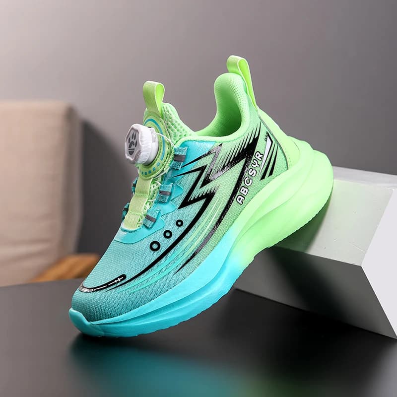 Scarpe da basket per bambini Sneakers per bambini scarpe da basket antiscivolo per ragazzi e ragazze scarpe da ginnastica da corsa ultraleggere all'aperto Sneakers in rete