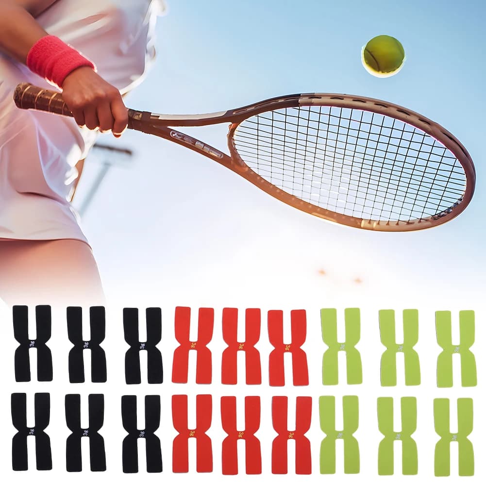 6 3g Heavy Duty Tape Parts for Badminton Racks, H Shape Balancing Strips for Tennis and Badminton Racks, Tennis and Badminton Accessories