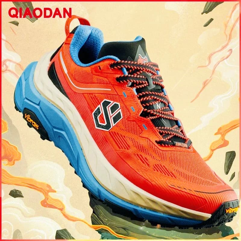 Scarpe da Trail Running QIAODAN ShanShen 2.0 con Piastra in Carbonio per Uomo 2025, Sneaker da Escursionismo Outdoor Ammortizzanti e Antiscivolo QDB023244277