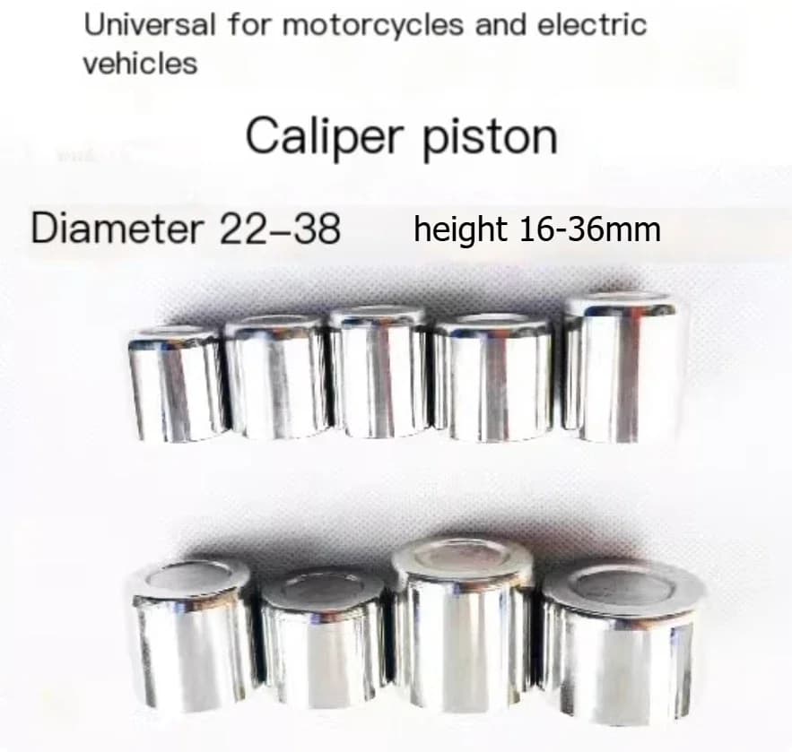 Varie specifiche Pompe freno moto/bici elettriche Pinze pompa inferiori Pistoni a stantuffo adatti alla maggior parte dei modelli per Ducati Harley