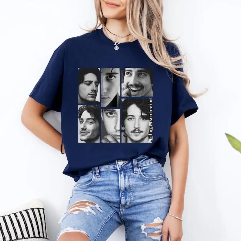 Maglietta Milo Manheim: Abbigliamento per amanti dei film per i fan della pop culture