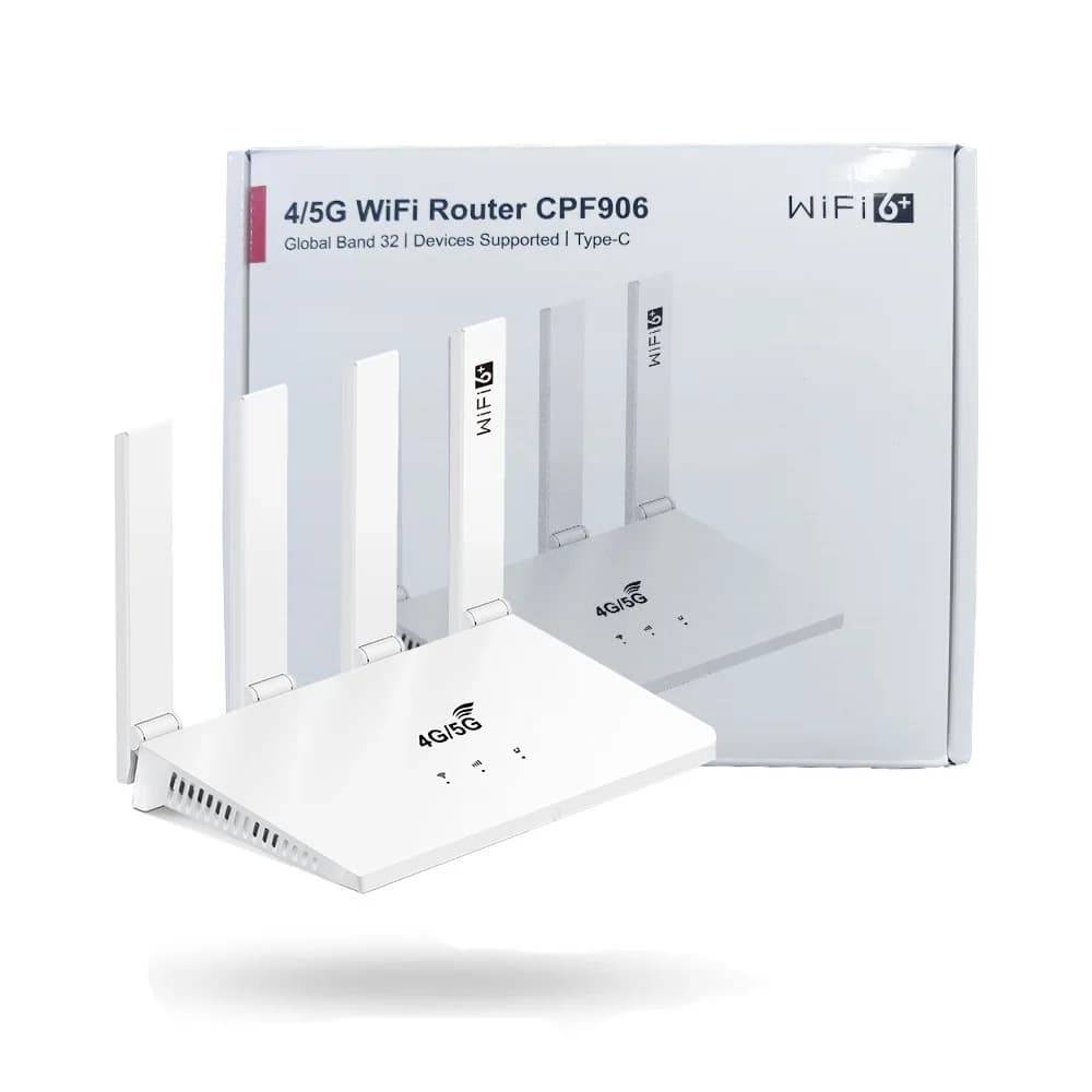 Router WiFi 4G LTE Router wireless WiFi6 300Mbps 4 Antenna pieghevole Hotspot Ripetitore di segnale Connessione cablata Scheda Nano SIM