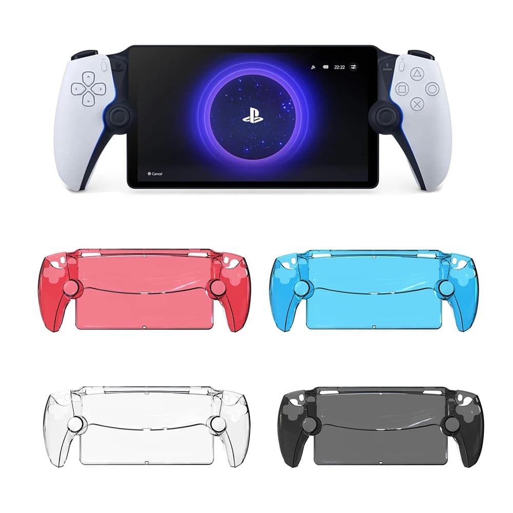 Custodia trasparente per PS5 Portal Console Custodia protettiva in cristallo duro Custodia Shell Accessori di gioco per SONY PlayStation 5 Portal