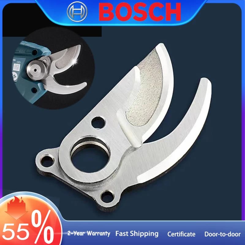 1 paio di lame per cesoie da potatura BOSCH originali 4Cr13 lame superiori inferiori affilate in acciaio inossidabile lame per potatori di rami sostituibili