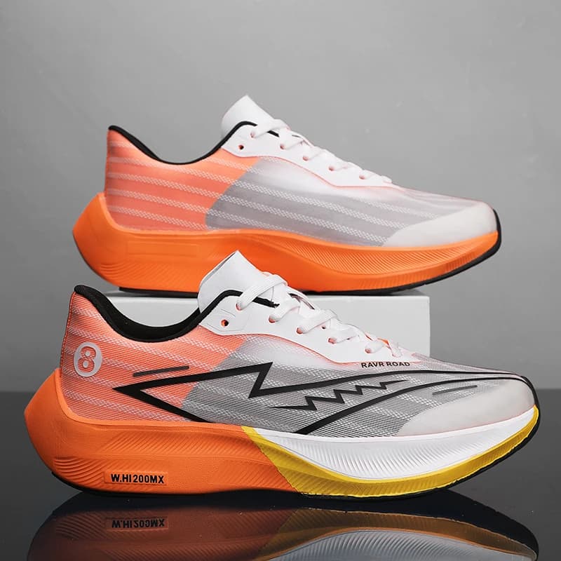 Scarpe da ginnastica da uomo alla moda Scarpe sportive da palestra comode e traspiranti estive Scarpe da corsa con supporto imbottito Scarpe da allenamento incrociate da tennis