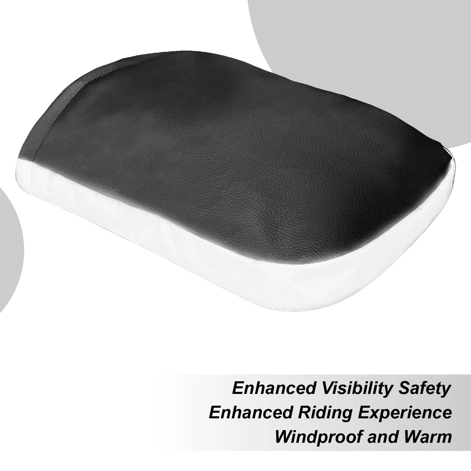Motorcycle Handlebar Gloves Rainproof Motorcycle Warming Supplies Waterproof Motorbike Handlebar Mitts For Scooter Snowmobile