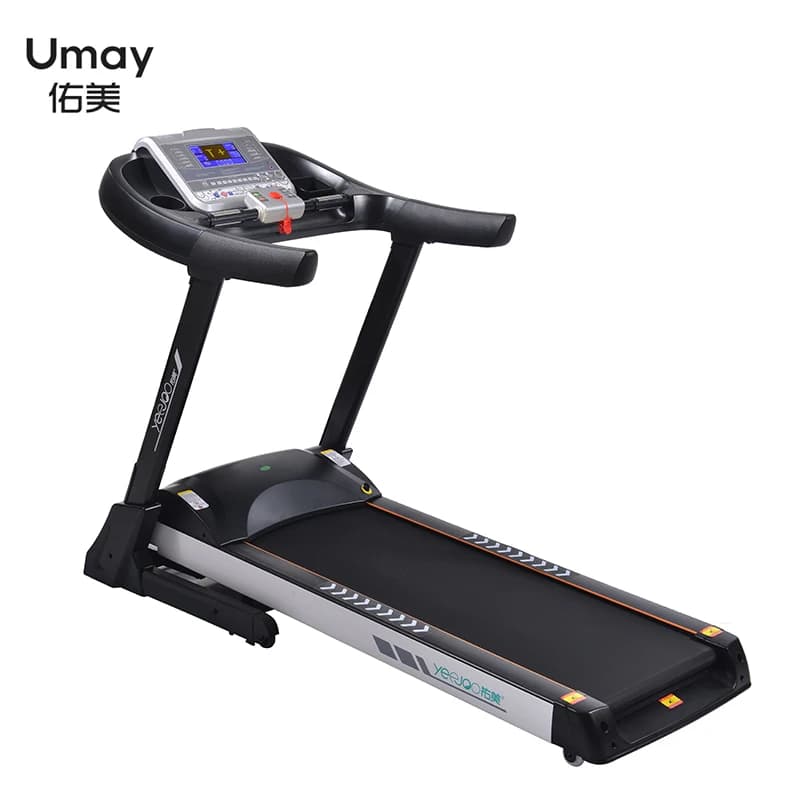 New model 3.0HP DC motorized fitness treadmill with big racing belt