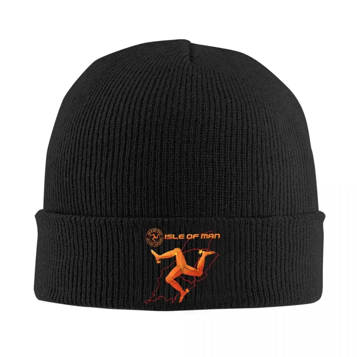 Cappello lavorato a maglia TT dell'Isola di Man Beanie Cappelli invernali Caldi berretti da moto da corsa su strada casual Uomo Donna