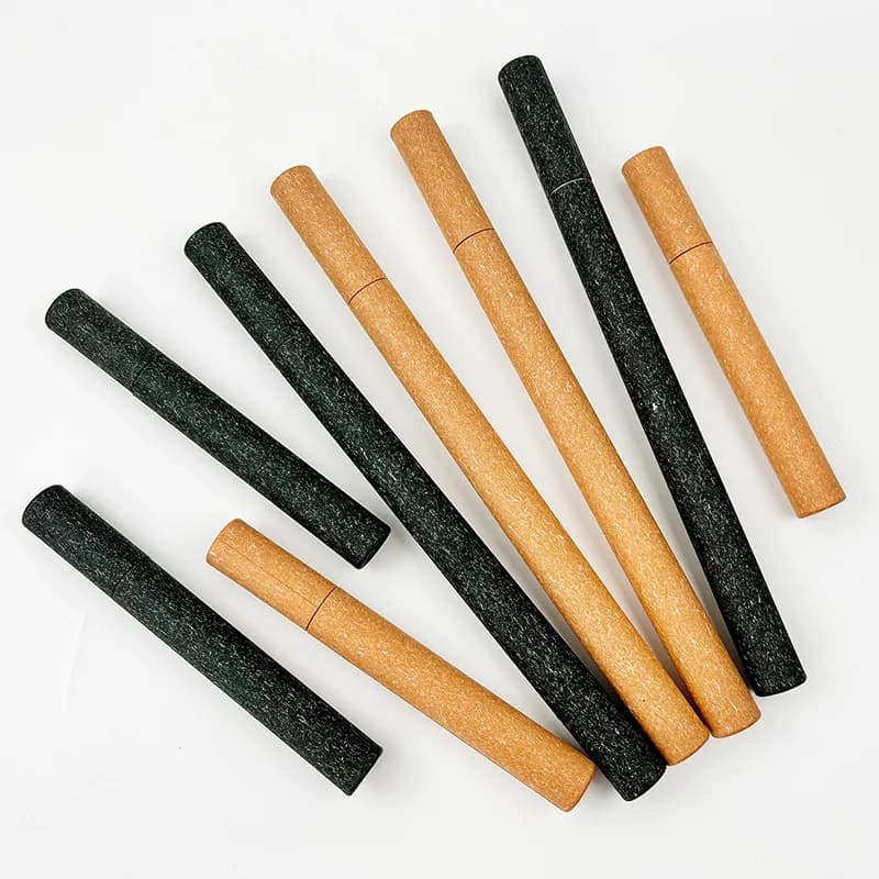 10 contenitori in carta kraft per incenso, per bastoncini di incenso in legno di agar e sandalo, formati lunghi e corti.