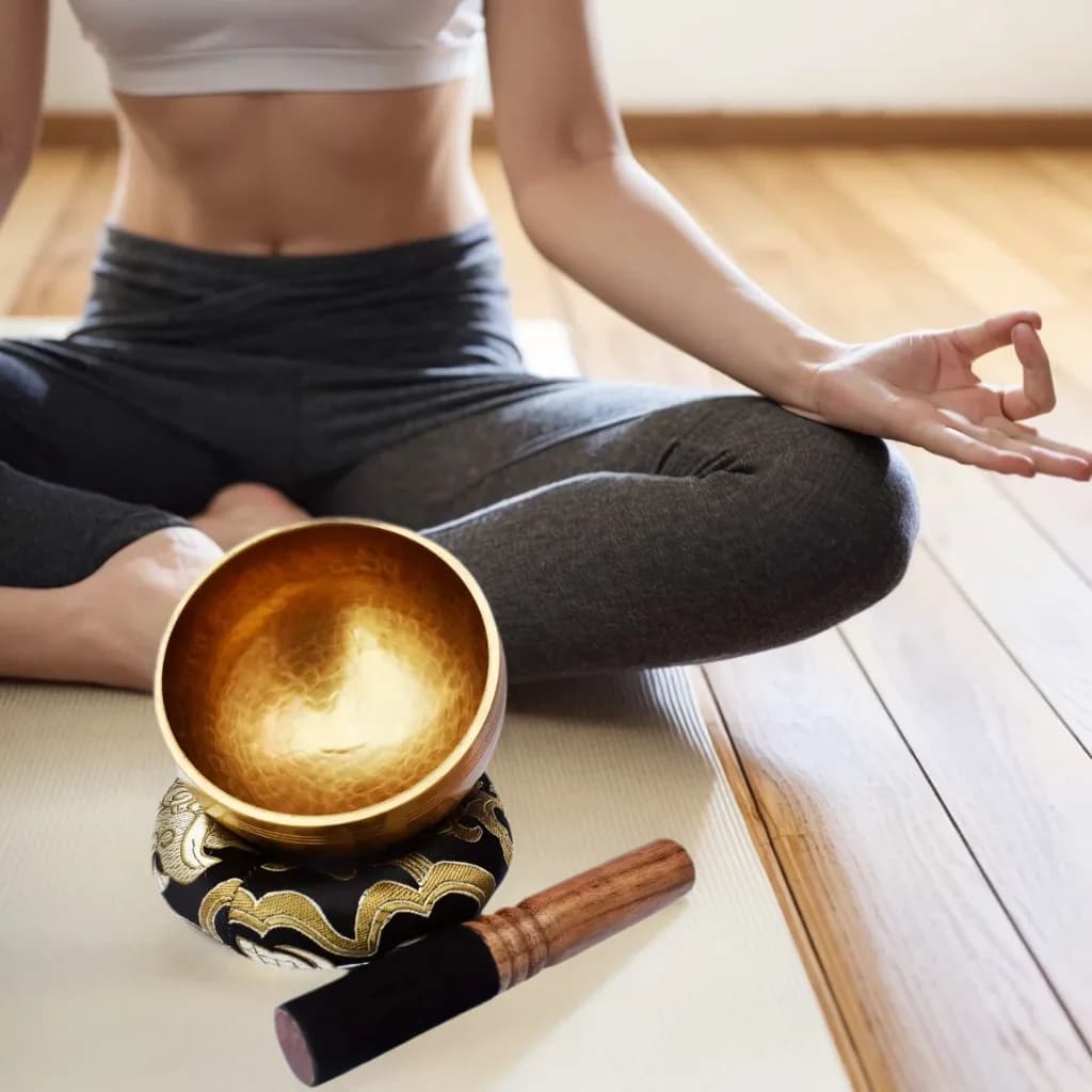 1 Pc Tibetan Singing Bowl 13/15/17/20CM Options Large Handmade Brass Metal Sound Bowl Yoga Chanting Meditation Buddhism Healing