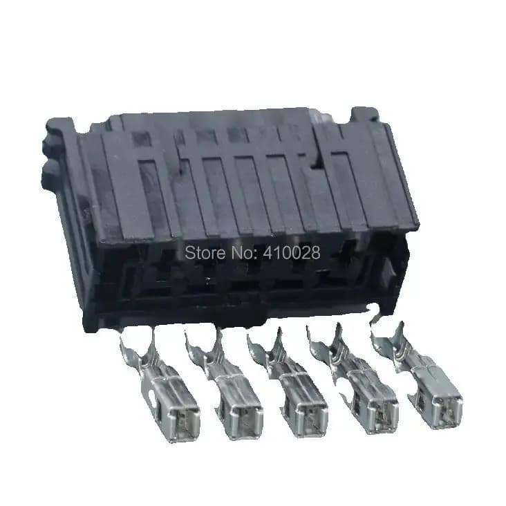Worldgolden 5 Pin 2.8mm Prese per cavi per auto Connettore per cavi automobilistici con terminali