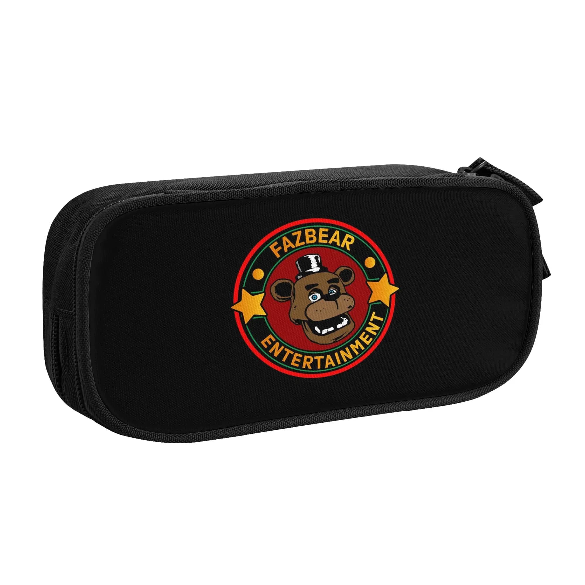 Astuccio FNAF At Freddy's, Scatola Portapenne Divertente, Borsa Portaoggetti Grande per Ragazze e Ragazzi, Regalo per l'Ufficio