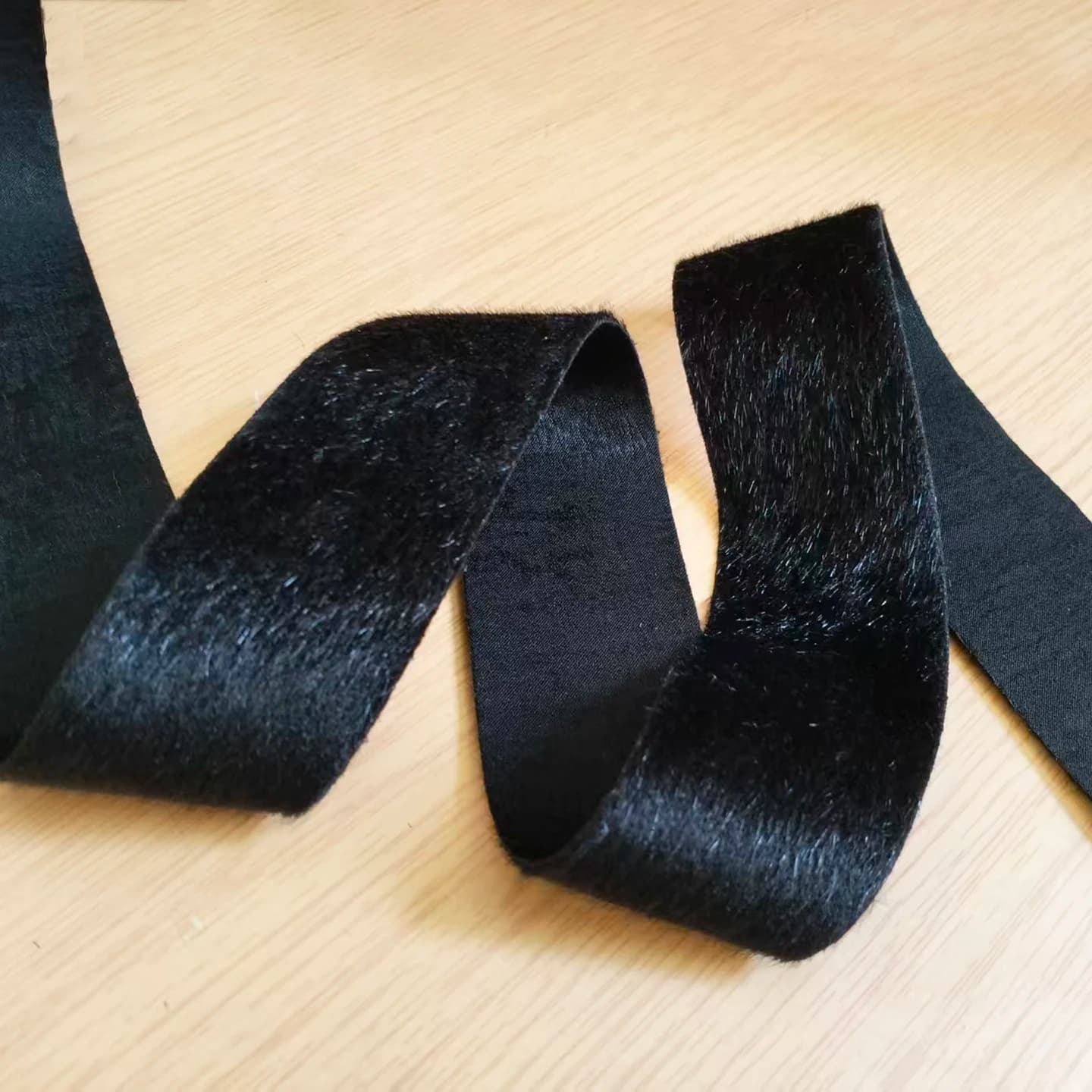 Luxury Nylon Faux Mink Ribbon Soft Plush Trim for Hair Bows,Gift Wrapping DIY Crafts Premium Imitation Fur Tape for Dresses