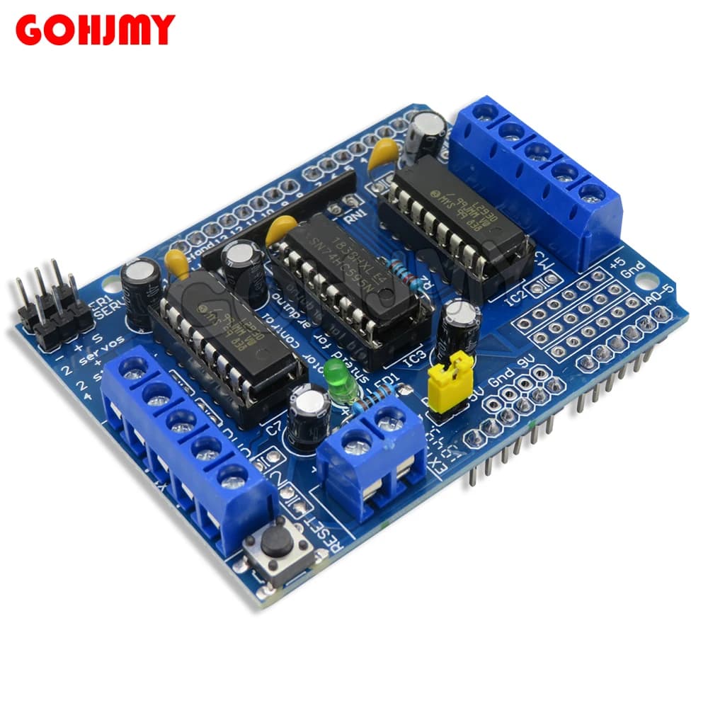L293D Double Engine Drive Shield for Arduino Module Two thousand nine Engine Drive Expansion Card Motor Control Shield NEW