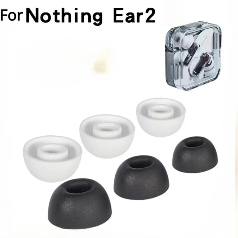 Auricolari in silicone per niente Ear2 Suggerimenti Comodi auricolari Tappi per le orecchie Tappi per le orecchie in silicone Sostituisci la copertura del cappuccio dell'auricolare
