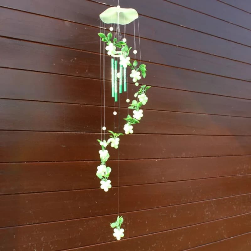 Creative Luminous Grape Wind Chime Decorations Home Furnishings Courtyard Crafts Gifts Shop Mall Scenic Area Decoration Pendant