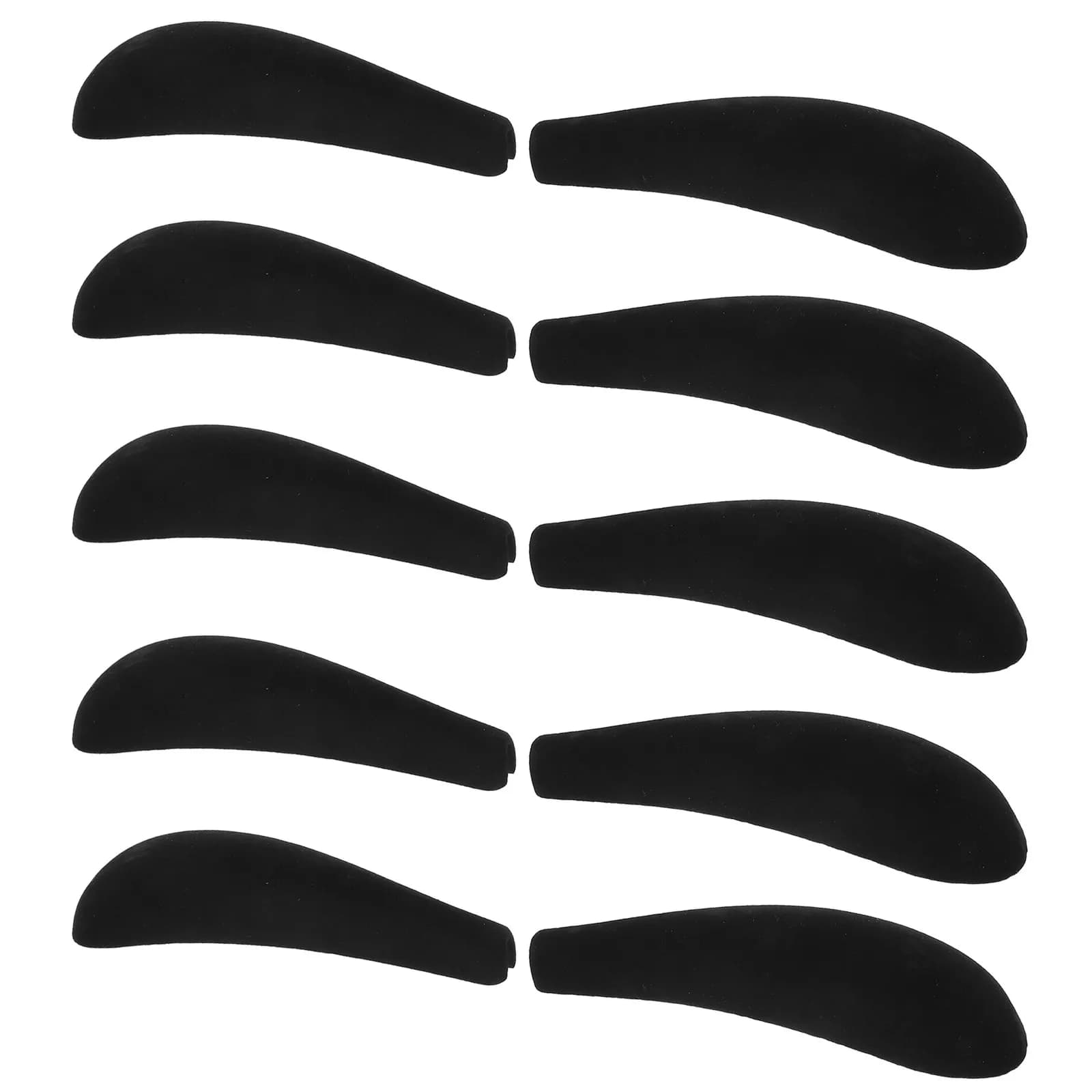 10Pcs Hanger Shoulder Protectors Flocking Non Slip Thick Wide Clothes Shoulder Shaper Coat Sweaters Organizer Over Hanger Pads