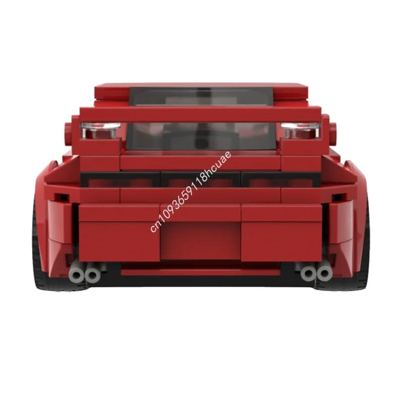 214 Pezzi MOC Auto Mitsubishi Gto, Blocchi da Costruzione, Regalo di Natale, Giocattoli Architettonici da Assemblare, Idea Creativa Educativa Fai-da-Te